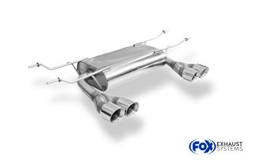 Endschalldämpfer quer Ausgang rechts/links - 2x76 Typ 25 rechts/links passend für: Mazda MX5 ND